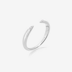 Double Tipped Diamond Ring