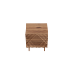 Stone Acacia Bedside Table