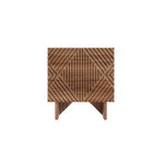 Stone Acacia Bedside Table